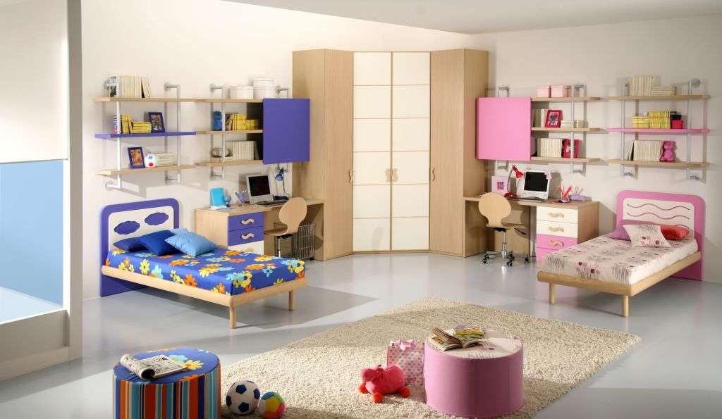 il design della stanza dei bambini