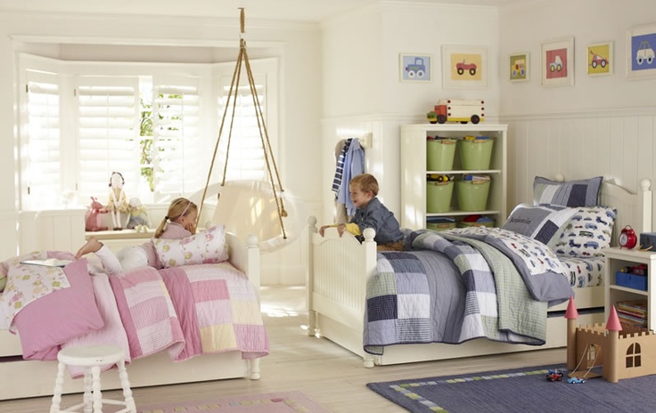 photo of a children's room at home