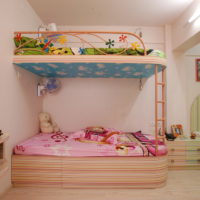 nursery for girls and boys photo interior