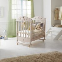 baby room newborn beige crib