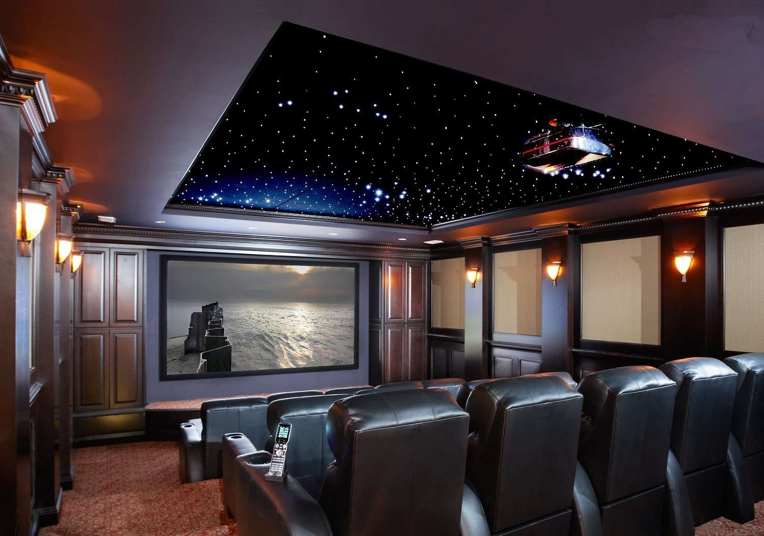 home cinema design d'intérieur
