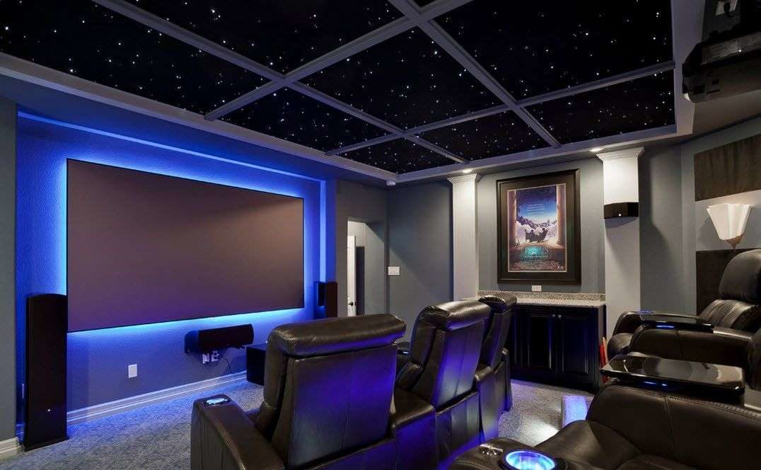 home theater design and decoration