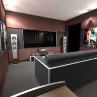 home theater design photo options