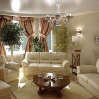 classic style apartment small living room