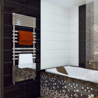 mosaïque de carreaux de salle de bain