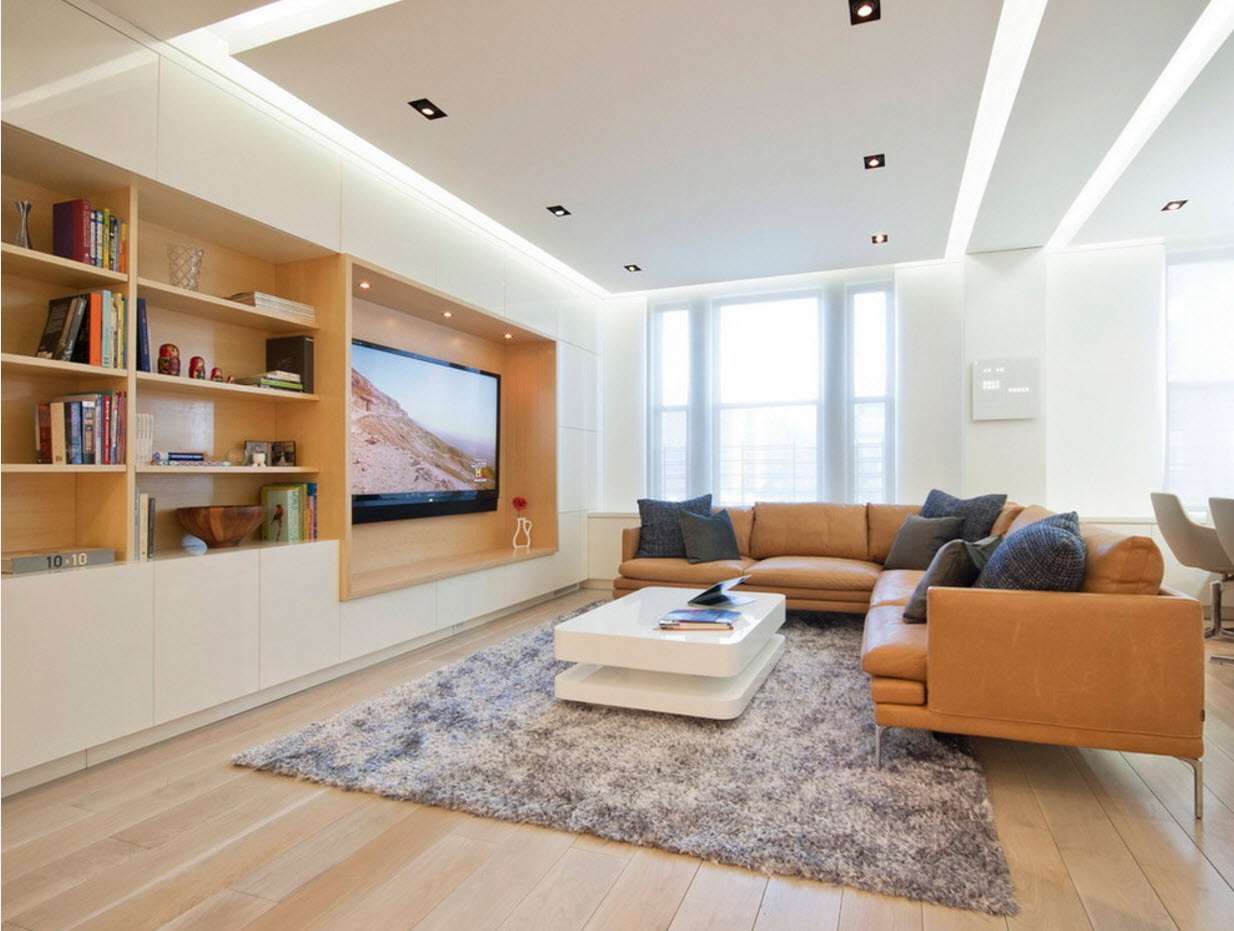 modern design living room photo