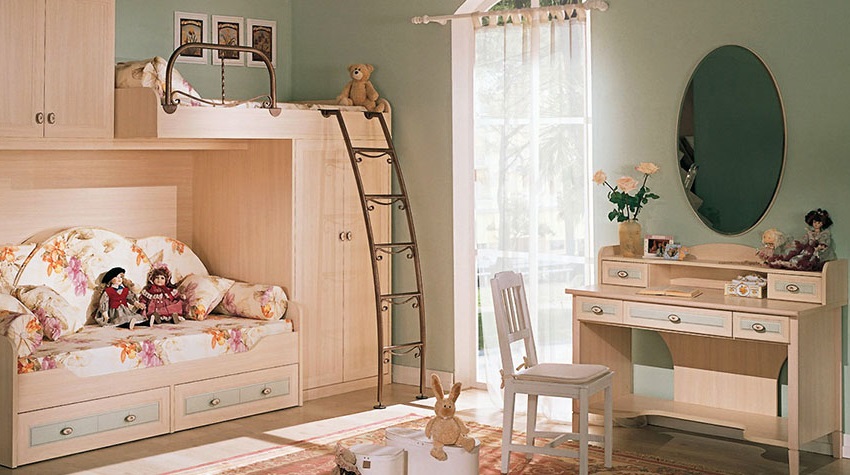 Making a nursery for a girl in pastel colors