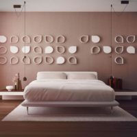 Design minimaliste de la chambre