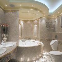 Design classique de la salle de bain