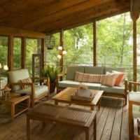Making a summer house porch with your own hands