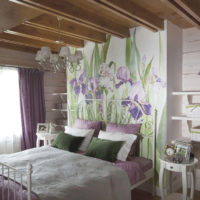 Provence style bedroom for spouses