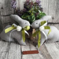 Stuffed Easter Bunny for Spring Holiday