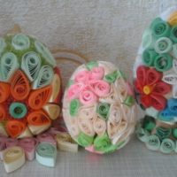Quilling Easter Eggs