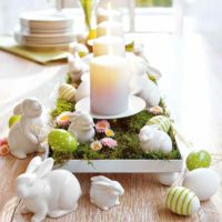 Decorating the interior for Easter with affordable means