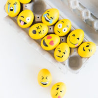 Funny easter chicken emoticons