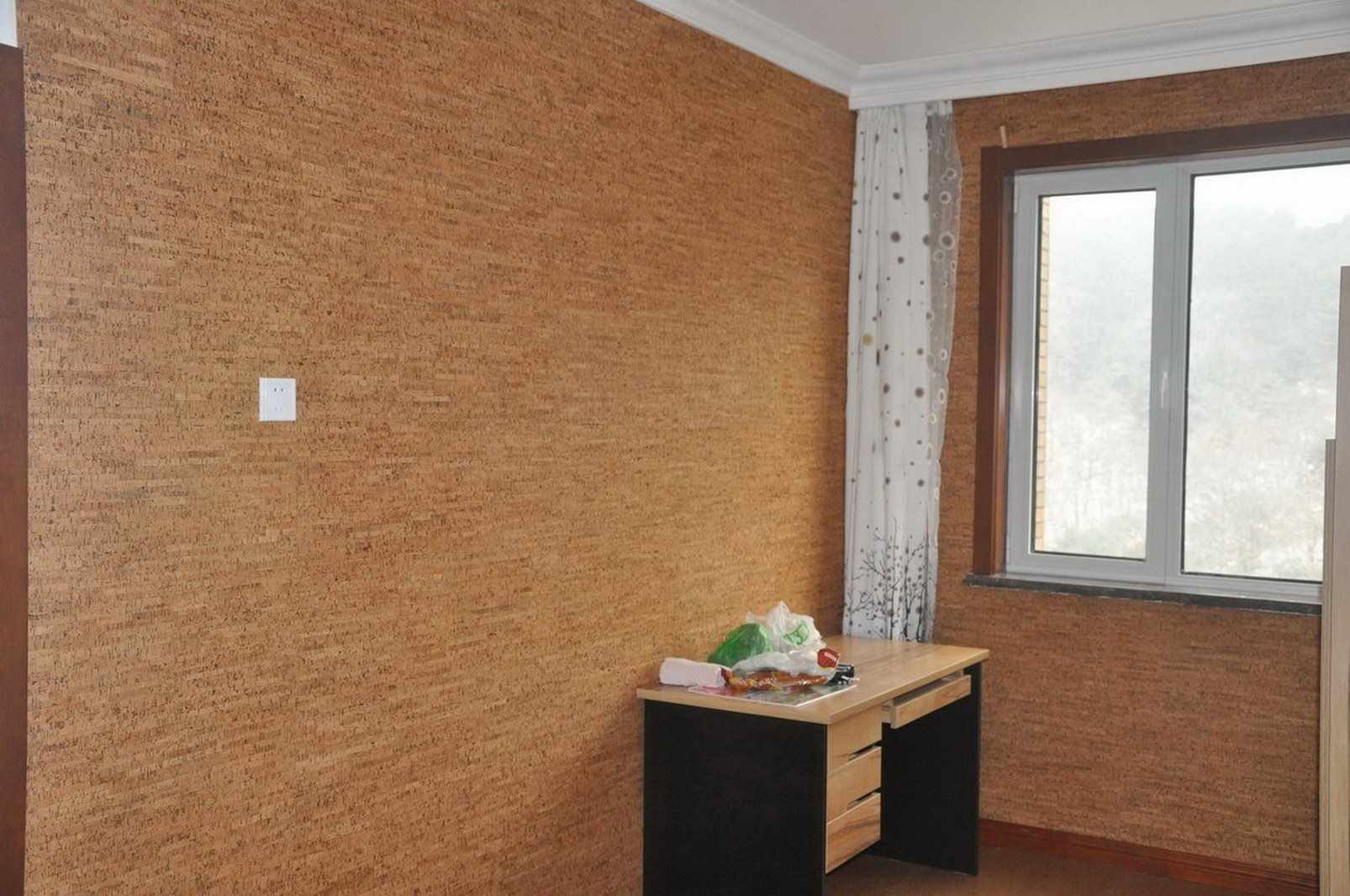 cork application in home design