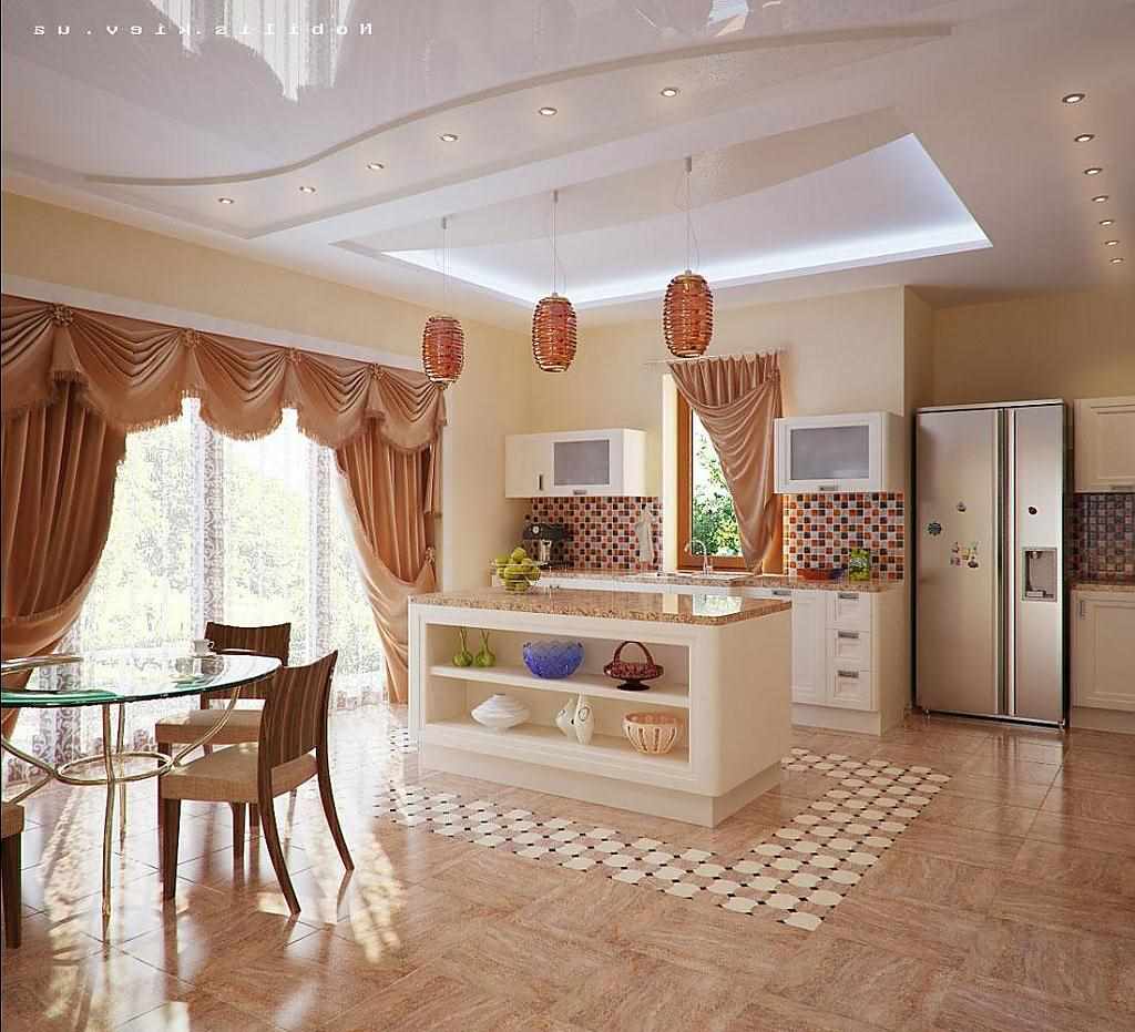 an example of a bright window style in the kitchen