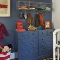 Children's chest of drawers with many drawers for things