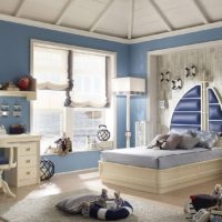 Provence style in the design of a children's room