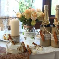 Provence style wedding decor