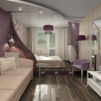 variant of light bedroom design 20 meters photo