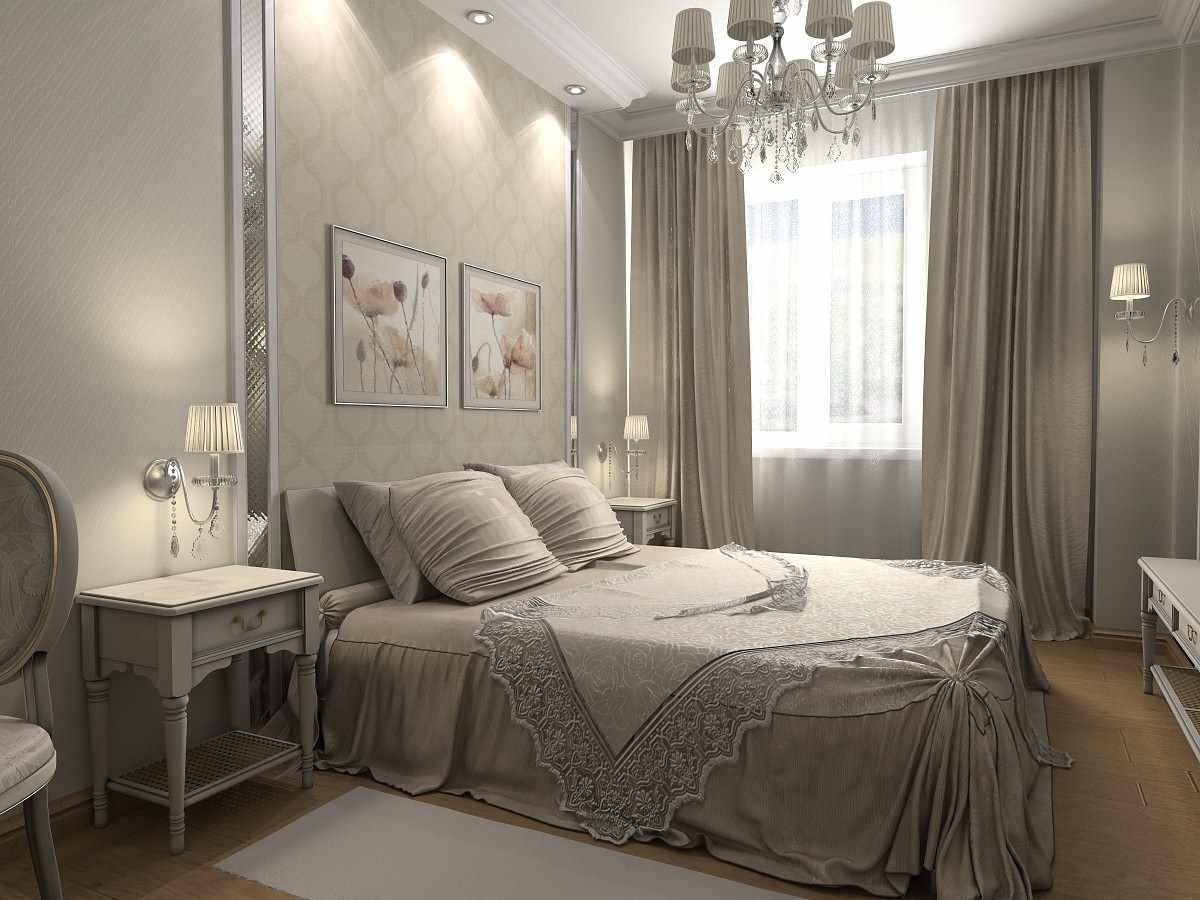 Un esempio di un insolito design in stile camera da letto