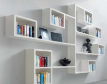 variant of a beautiful interior of shelves picture