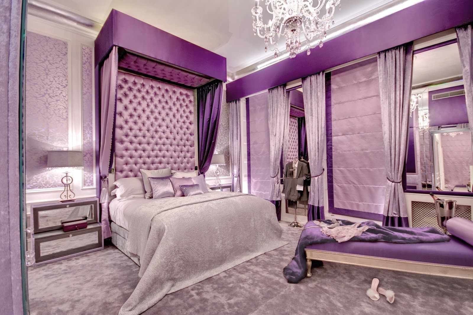variant of a beautiful bedroom style