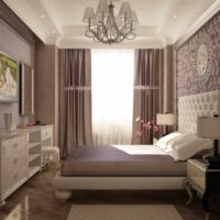 example of a beautiful bedroom interior design photo