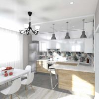 variant of an unusual dining room style project picture
