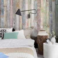 Wall mural for provence bedroom