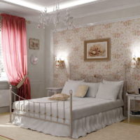 Дизайн спалня 12 квадратни метра в класически стил