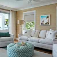 option bright interior walk-through living room picture
