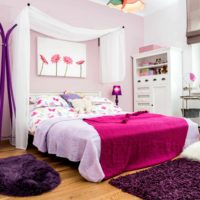 version of a beautiful style of a child’s room for a girl photo