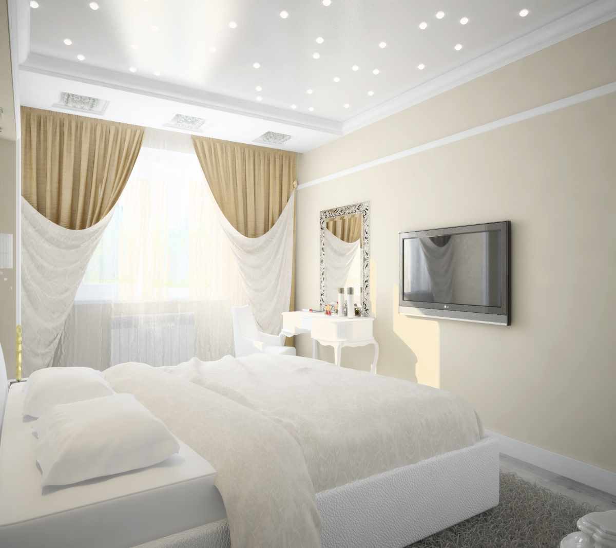 light bedroom style design option