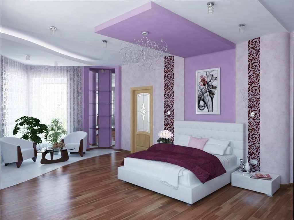 variant of a beautiful design of a bedroom