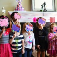 DIY masks for children's birthday