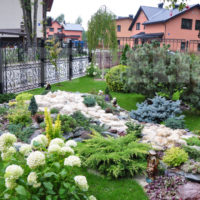 Artificial ponds in landscaping