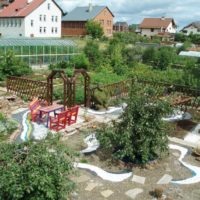 Aménagement paysager d'un petit jardin