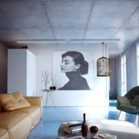 Stile minimalista nel design del soggiorno