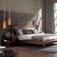 Pendant lights in bedroom design