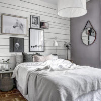 Design moderno della camera da letto fai-da-te