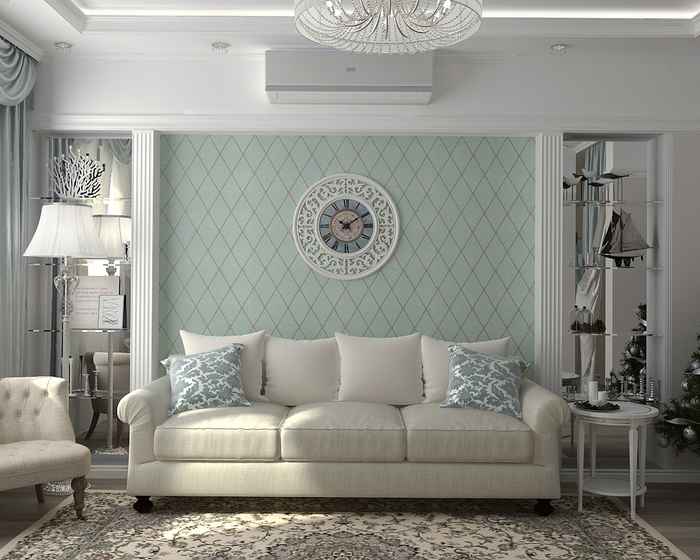 Modanature decorative Camere in stile provenzale