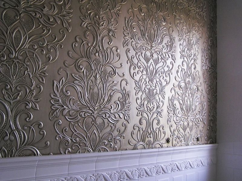 Beautiful wallpaper of linkrust for painting on the wall of the living room