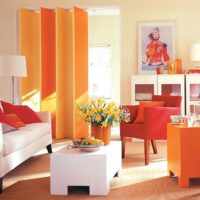 Making your living room orange