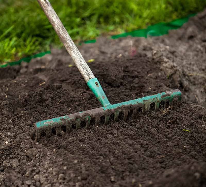 Niveler le sol avant de planter une pelouse