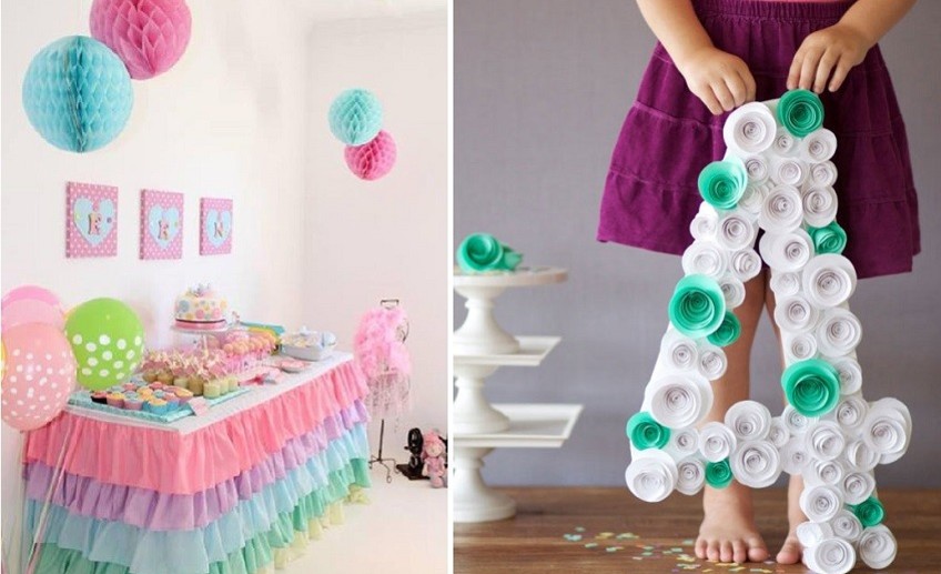 Do-it-yourself decoration of a child’s room for a child’s birthday