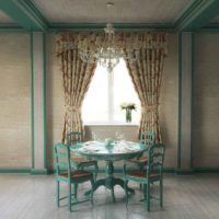 Classic dining table and chairs