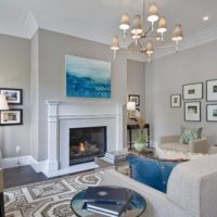 Nautical style in a classic living room