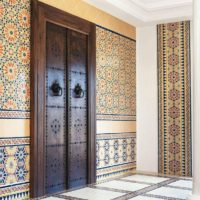 Porte soggiorno in stile marocchino